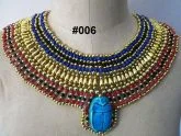 Maxi colar Egipcio Fantasia cleopatra