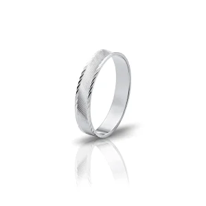 Aliança ouro Branco 19.25kt AL46.4.143B-3.1-16.20-4