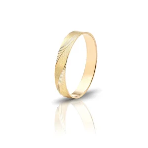 Aliança ouro Amarelo 19.25kt  AL46.4.156-2.5-15.20-4