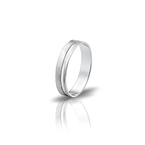 Aliança Namoro Ouro Branco 19.25K  AL46.4-164B-2.6-19.20-4