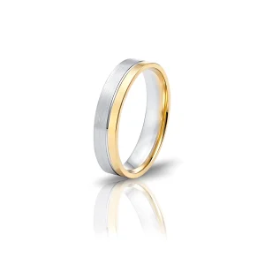Aliança Ouro Bicolor 19.25 kt AL46.437.5-6-50.20-5