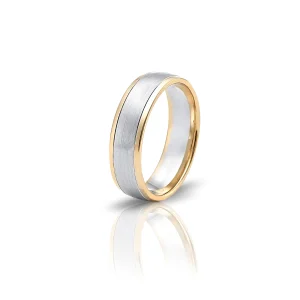 Aliança Ouro Bicolor 19.25 kt AL46.7886-8.8-62.80-6