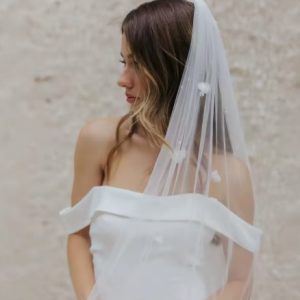 VÉU DE NOIVA – FLORES E BORBOLETAS
