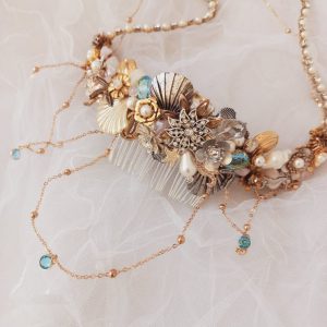 HEADBAND AQUAMARINE DESSA