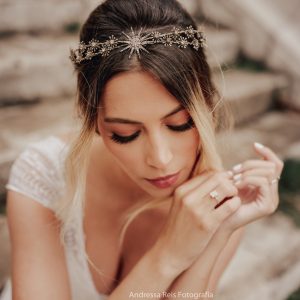 HEADPIECE DE NOIVA – ESTRELAR